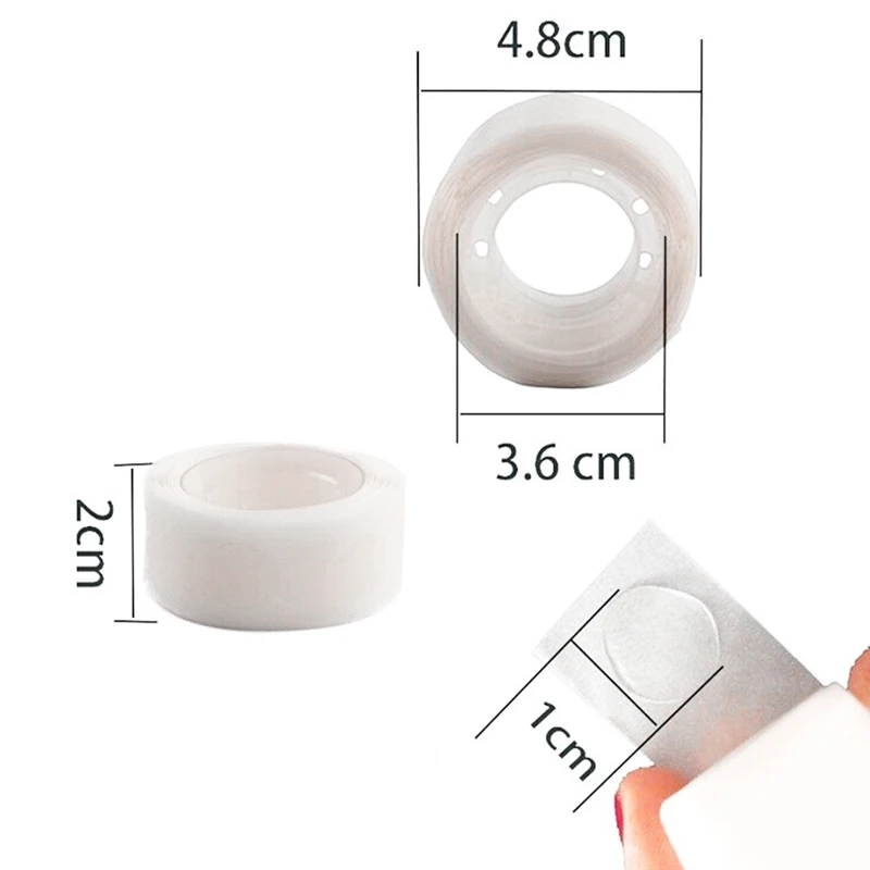 8 шт. рулонов клей точка 15 мм лента для воздушные шары съемное клеящее средство