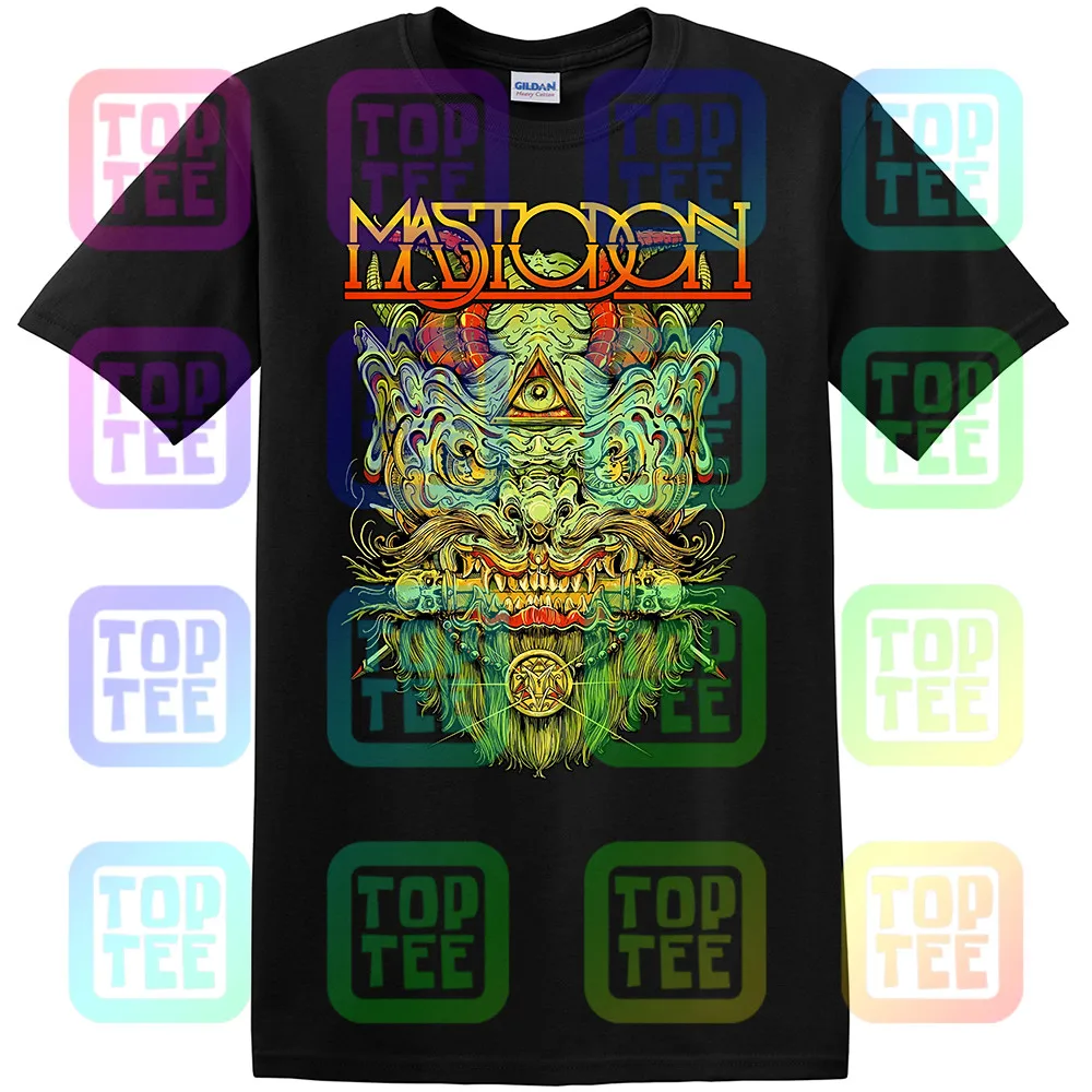 Mastodon "Mask" аутентичная Официальная Лицензированная новая футболка HQ, BARONESS, GOJIRA-показать оригинальное название
