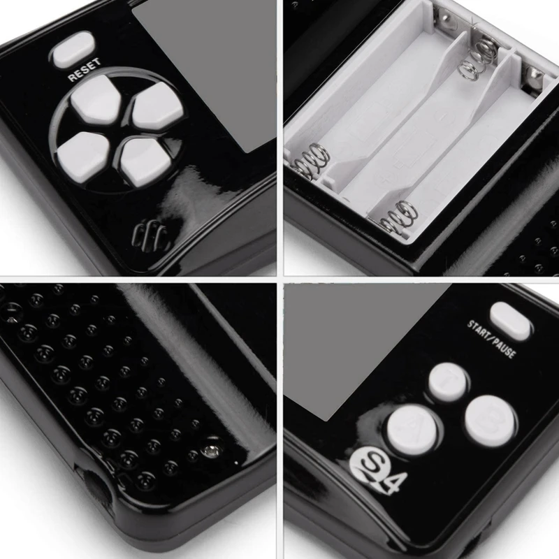 Portable Handheld Game Console for Children Arcade System Consoles Video Player Great Birthday Gift Black | Электроника