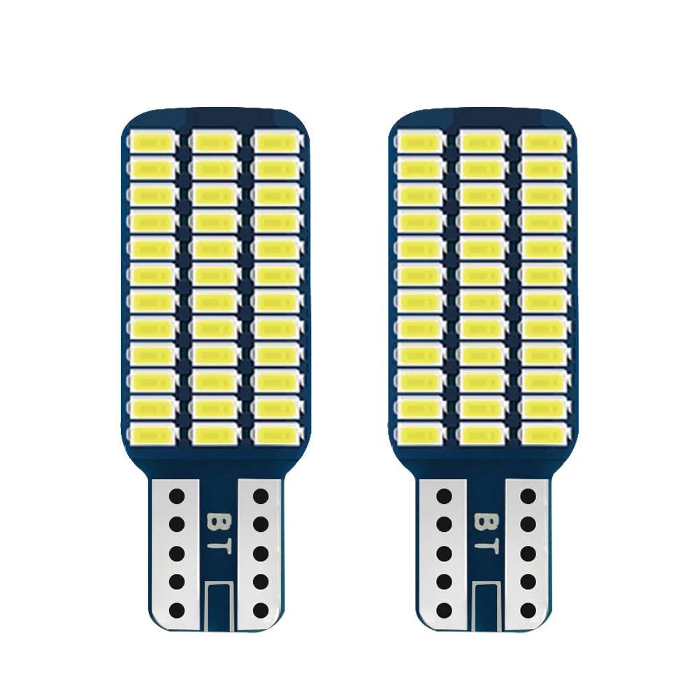 4 X t10 LED w5w 3014smd 33smd 660LM ламповая труба Авто клиновидные автомобильные огни AC 12v