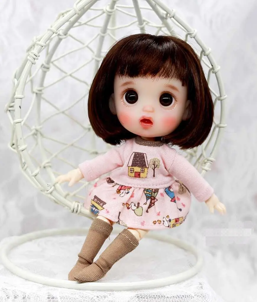 OB11 кукла голова Кастомизация 1/8 BJD куклы OB Полимерная глина