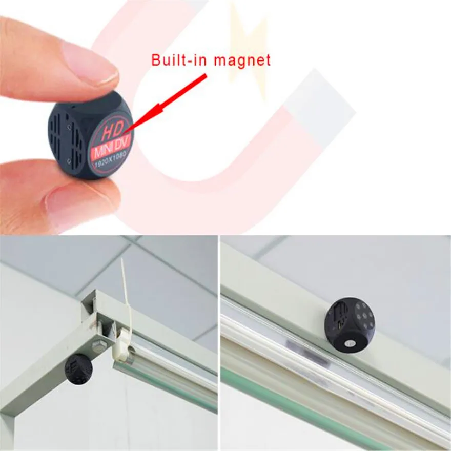 Ночное видение диктофон мини камера видеокамера микро корпус видеонаблюдения