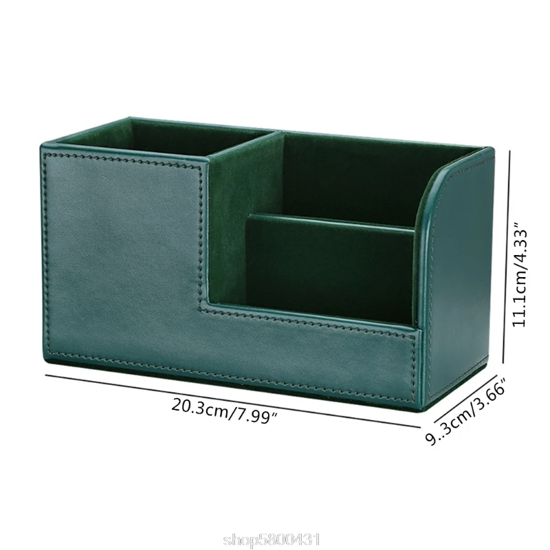 

Multi-function Desk Stationery Organizer Pen Pencil Holder Business Cards Stand Remote Control Storage Box N06 20 Dropshipping