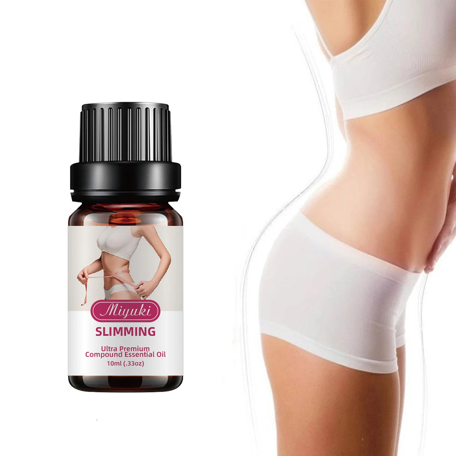 

Slimming Body Massage Essential Oil Lifting Firming Weight Loss Anti Cellulite Promote Fat Burning Thin Leg Waist 10ml