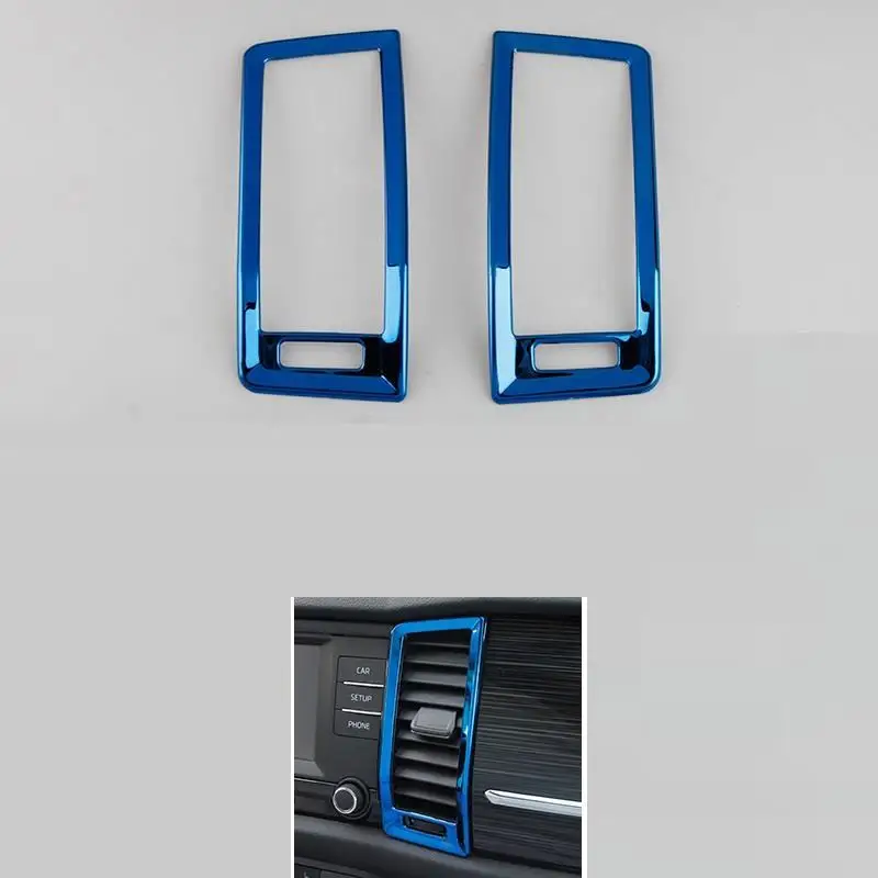 Модифицированная автомобильная ручка на выходе кондиционера внутренняя отделка