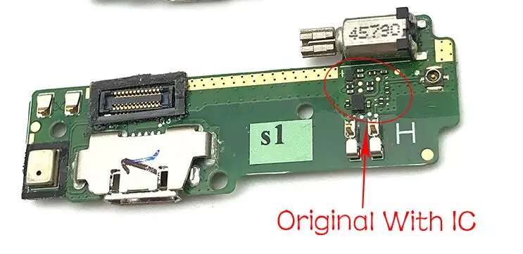 Original With IC Для sony Xperia XA зарядная плата Зарядное устройство USB док-станция разъем гибкий ленточный замена кабелей - Цвет: Original With IC