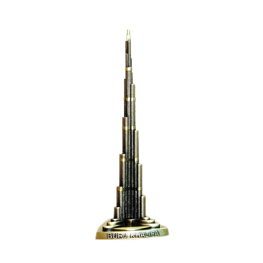 

13/18cm Burj Khalifa Dubai Worlds Tallest Building Architecture Model Decoration