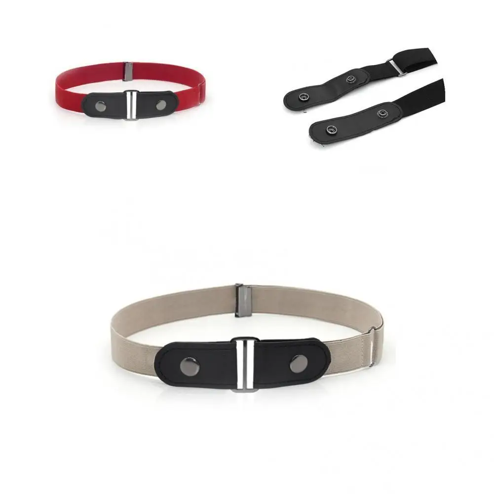 

Аксессуар с гладкой каймой без пряжки эластичный ремень для джинсов модный аксессуар