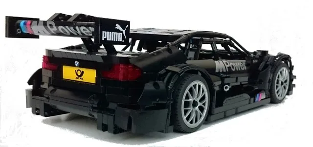 

2021 Lepins NEW Technology building block MOC 39427 bmwins M4 sports car remote control assembly toy model car boy birthday gift
