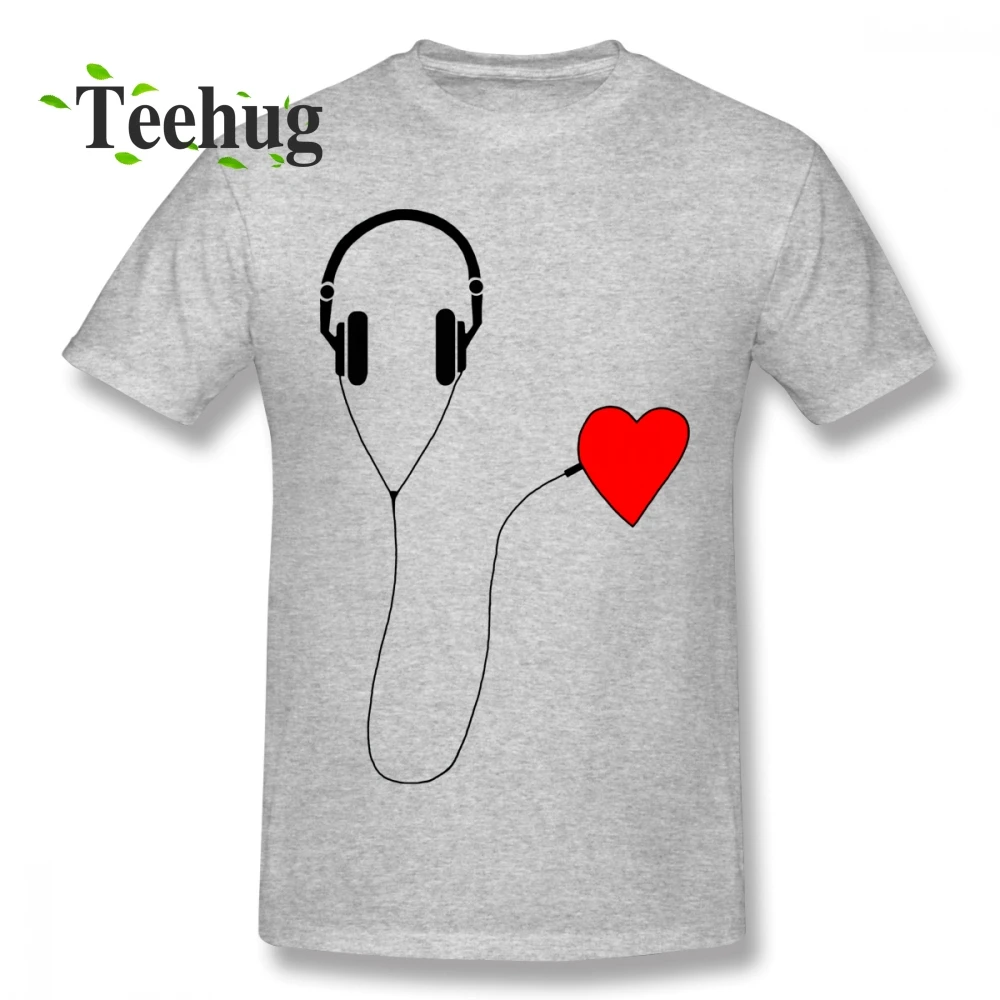 

Fashion Listen You Heart T shirt Top design Homme Tee Shirt Men Free Shipping Summer For Man 100% Cotton Short Sleeve