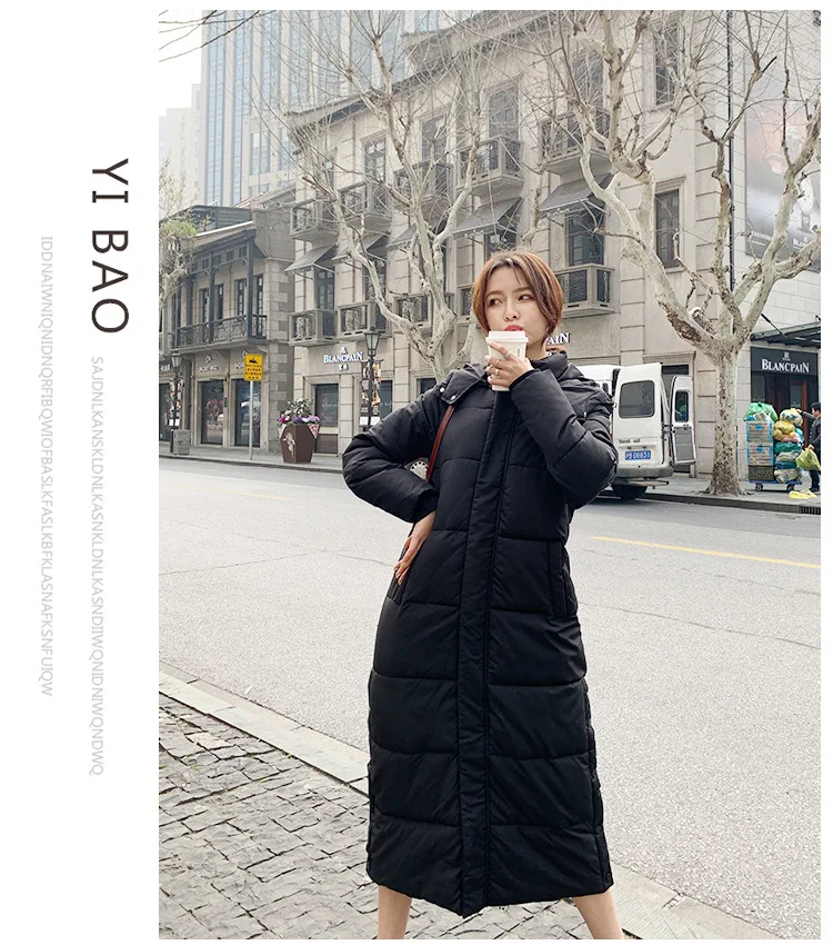 Hot sale Down parka Winter Korean version of mid-long East Gate bread and cotton-padded clothing anti-season coat 913