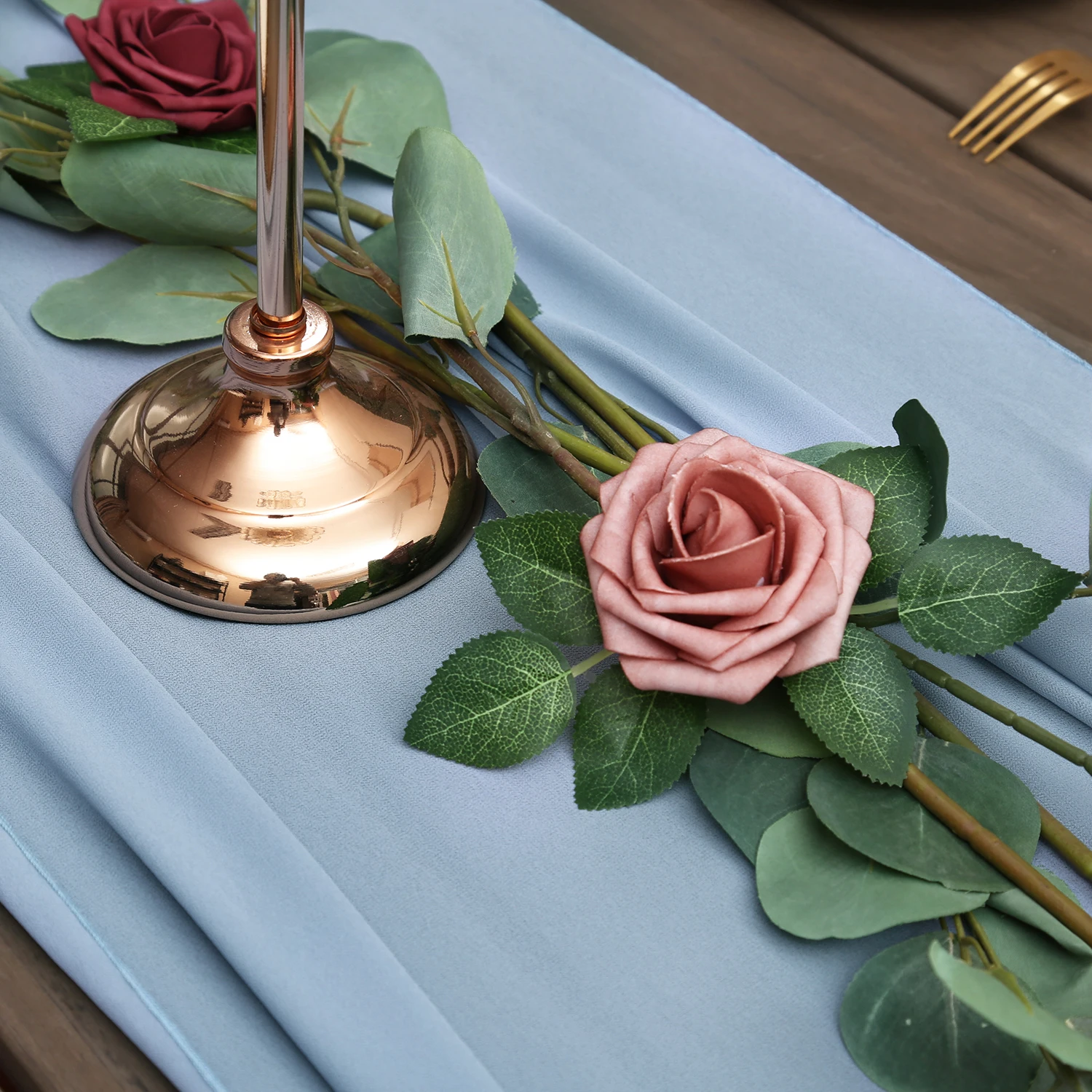 

30*305cm Long Chiffon Wedding Table Runner De Coration Modern Flag Tablecloth Luxury Runner for Rustic Tableware Banquets