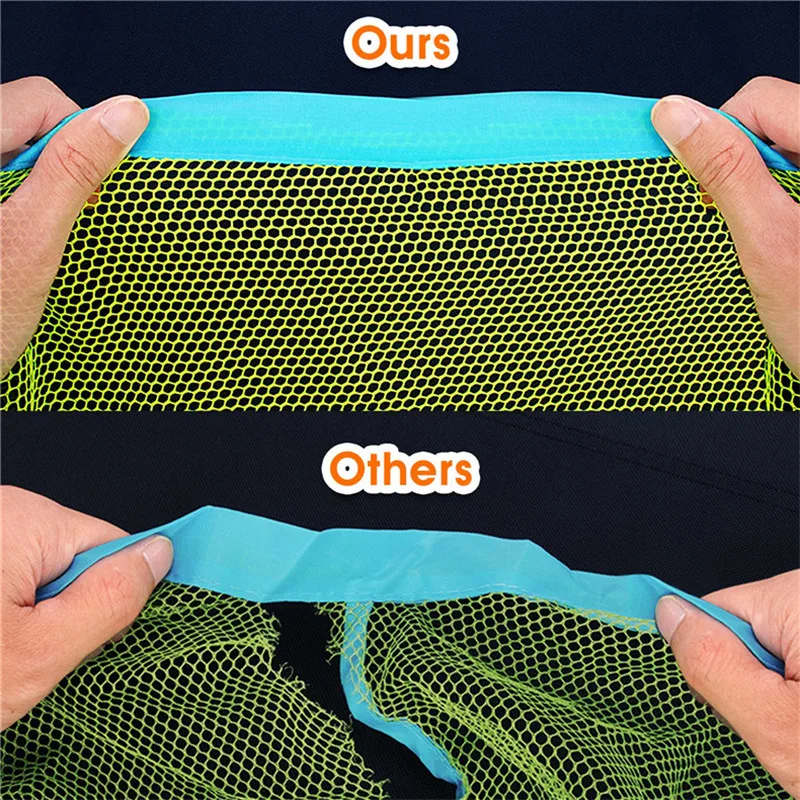 

Children Sand Away Protable Mesh Bag Kids Beach Toys Storage Sturdier Sandboxes Away Cross Body Mesh Bags