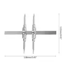 1 комплект профессиональных гаечных ключей HX6A из нержавеющей стали с двойным наконечником, набор инструментов для открывания и ремонта, разборки 10-130 мм для DSLR-камеры
