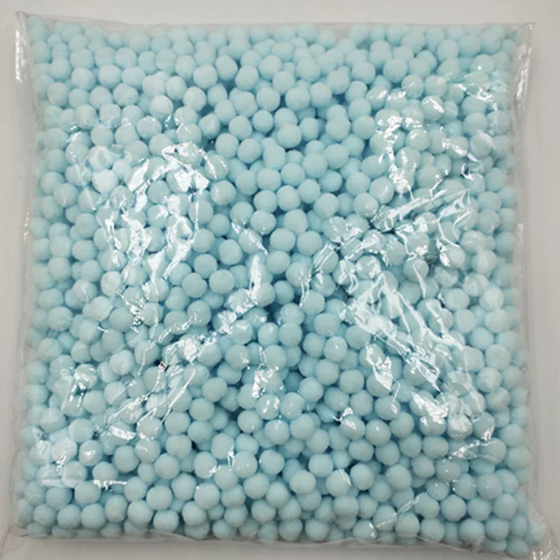 2000 шт. миниатюрные пушистые Помпоны 10 мм разноцветные мягкие помпоны плюшевые