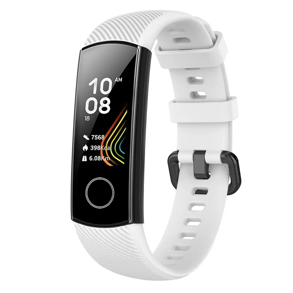 Горячая распродажа! Ремешок силиконовый для Huawei Honor Band 5 браслет наручных часов |