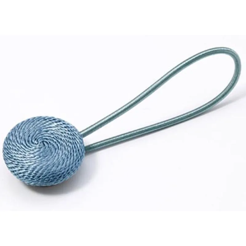 Короткий Плетеный Круглый пряжки для занавесок в европейском стиле магнитный