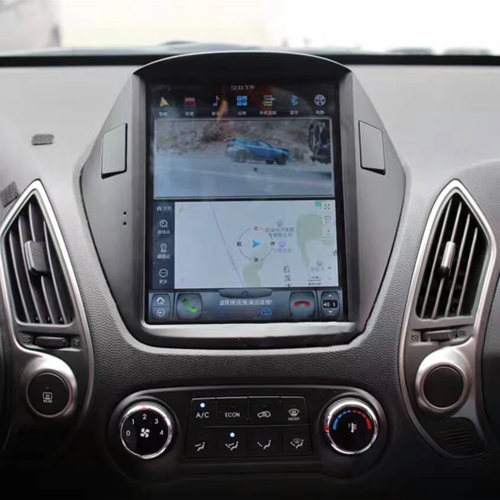 Автомобильный мультимедийный плеер стерео GPS DVD радио навигация Android экран для