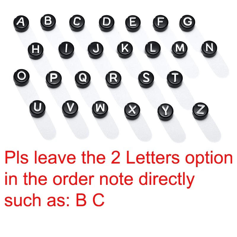 2 разных буквы Opiton от A до Z 26 букв бусины шармы пара браслетов для женщин мужчин