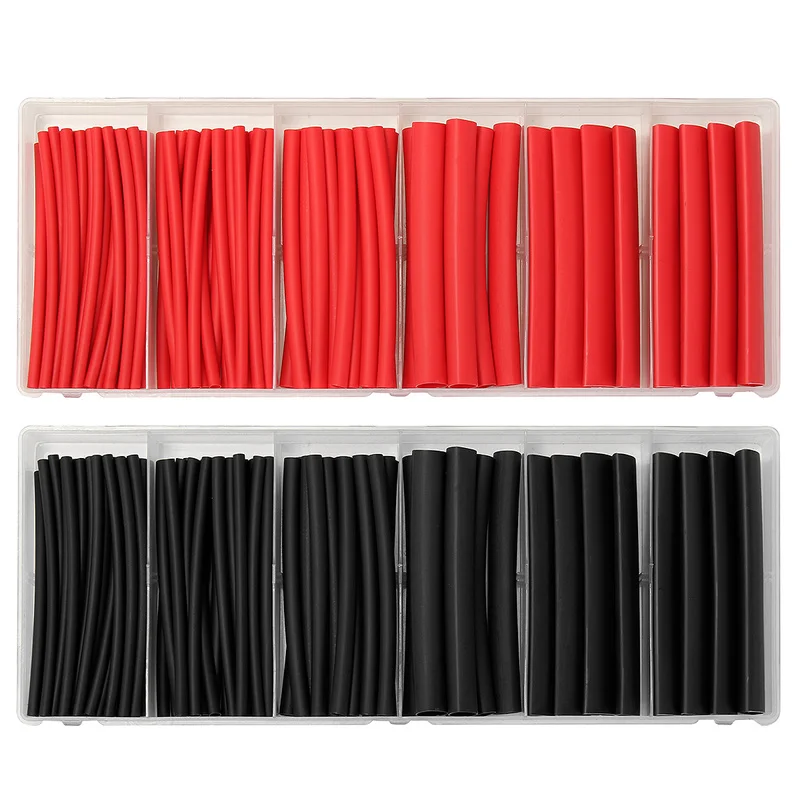 2.4-15mm Cable Sleeve Heat Shrink Tubing 3:1 3X G Polyolefin Shrinking Assorted Wrap Wire Insulated Shrinkable Sleeving Tubes