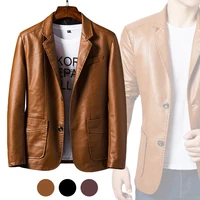 autumn mens leather jackets classic mens motor outwear coats pu pocket jackets motor biker faux leather fashion jacke 6xl
