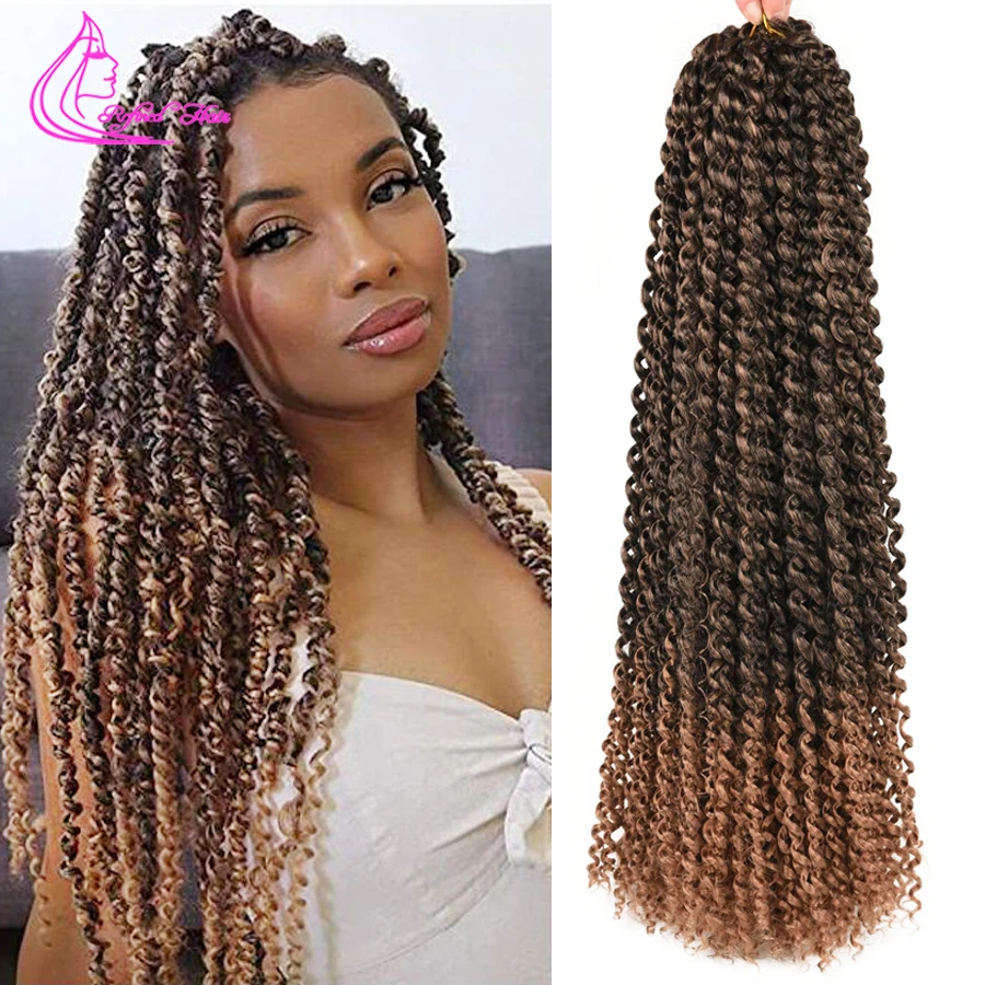 Утонченные плетеные волосы для плетения кос синтетические наращивания