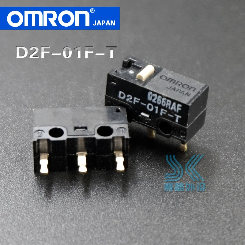 

2pcs OMRON Mouse Microswitch D2F-01F-T Japan suitable for SteelSeries Kinzu Kana Sensei raw XAI MLG Sensei310 D2FC-F-7N 10M 20M