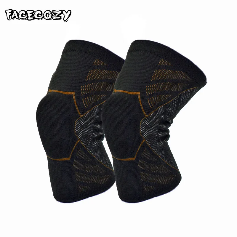 Facecozy спортивные теплые наколенники для бега футбола альпинизма баскетбола