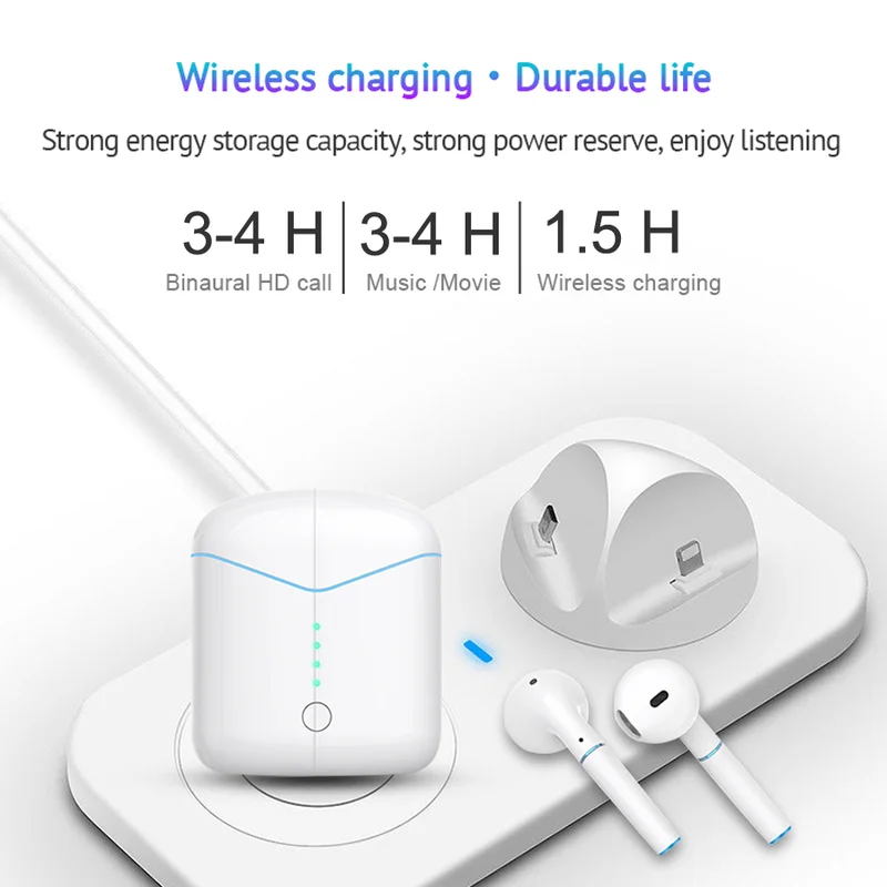 Беспроводные наушники P20 TWS стерео беспроводные Bluetooth 5 0 PK i10 i12 i20|Наушники и