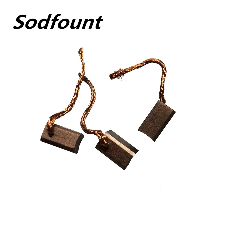 Маленькая Угольная щетка с микромотором Excelle тряпка медным содержанием 4x4 5x10 мм