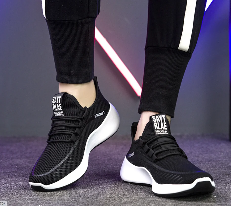 

Y94 2021 Spring Autumn Men's Shoe Mesh Lace-up Breathable Casual Sneakers For Teens Classic Chunky Deporte Tennis Shoes