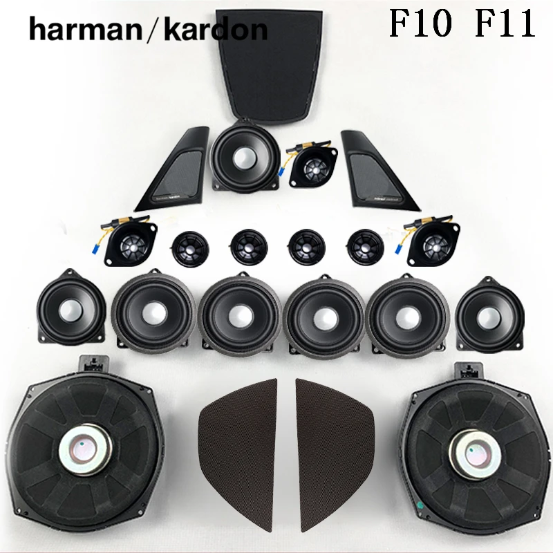 

Horn For BMW F10 F11 5 Series harmankardon Loudspeaker Audio Cover Power Amplifier Bass Tweeter Midrange Subwoofer Speakers Kit