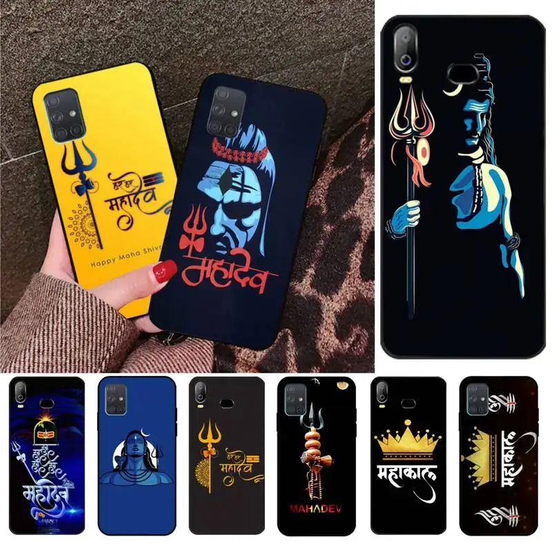 Индуизме Шива Mahakal чехол для телефона Samsung A10 A20 A30 A40 A50 A70 A80 A71 A91 A51 A6 A8 2018|Бамперы| |