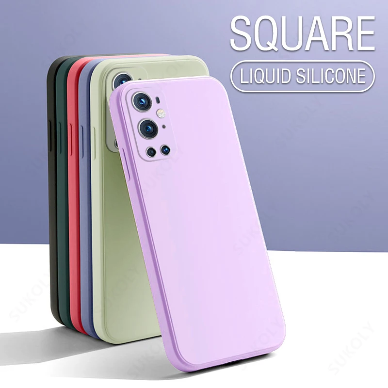 luxury bumper cover for oneplus 8t 8 nord z 7 8 pro 7t original liquid silicone phone cases for oneplus 7t pro 7 pro 9 pro free global shipping