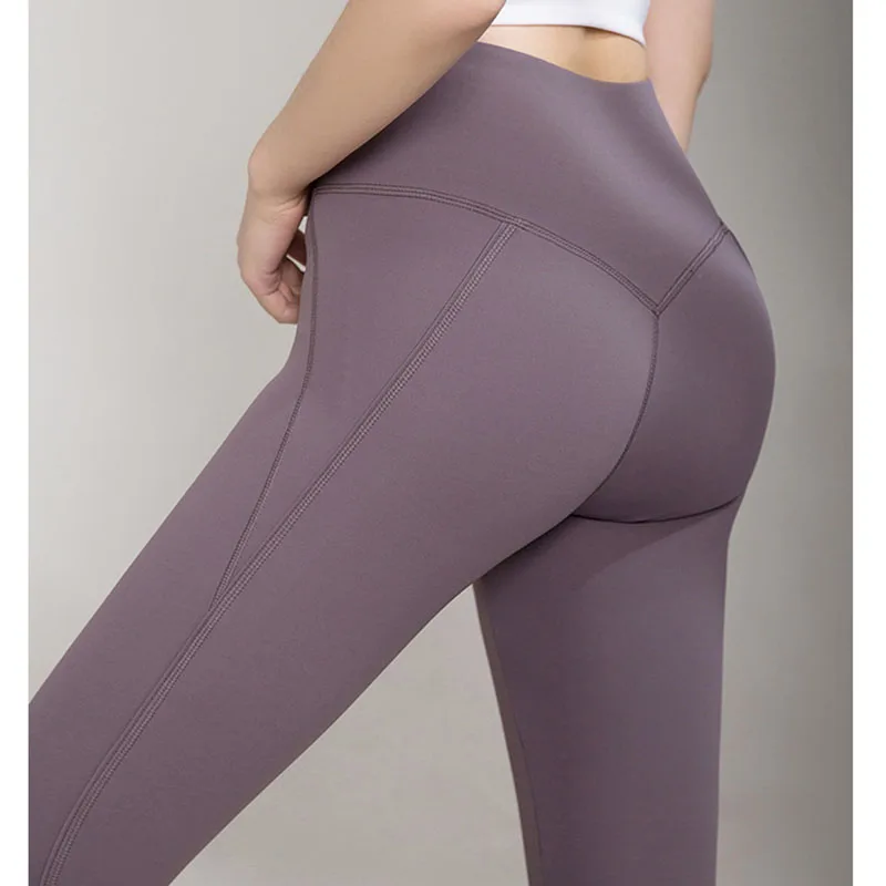 

Autumn Winter New Style High Waist Yoga Pants High Stretch Fabric Tight Fitness High Quality Workout Leggings Gym Athletic