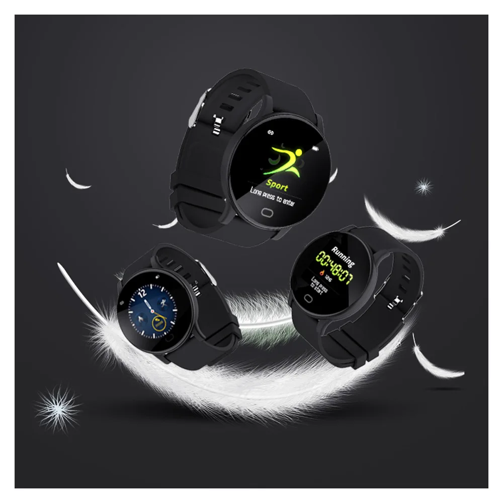 

Новинка, водонепроницаемые умные спортивные Смарт-часы ROW34 с Bluetooth