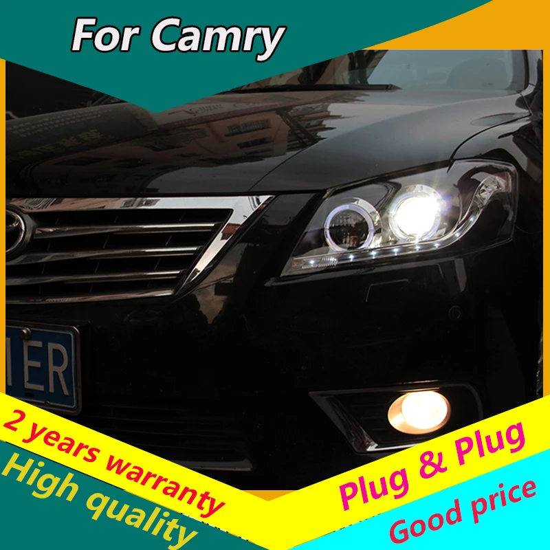 

KOWELL Car Styling for Toyota Camry LED Headlight 2009 2010 2011 Camry LED DRL Daytime Running Light Bi-Xenon HID Accessories
