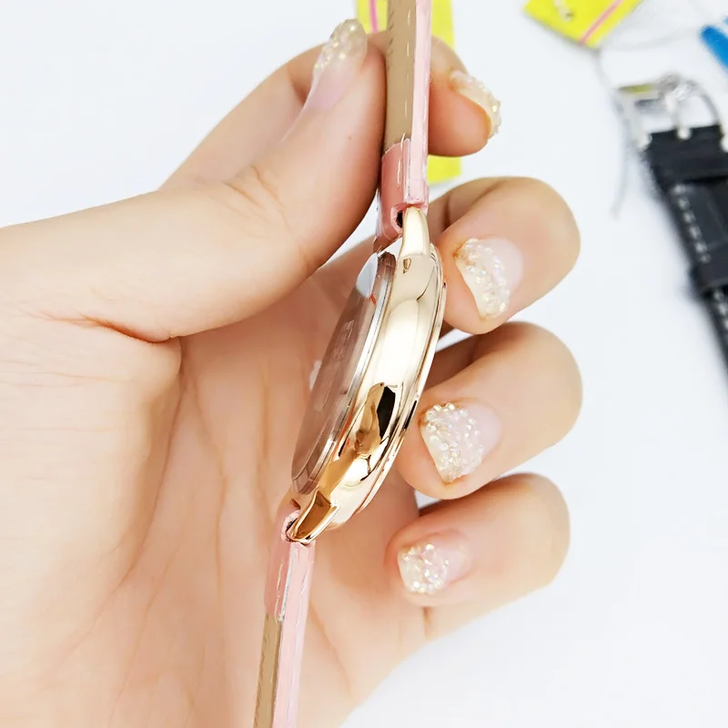 Топ Юлий леди женские наручные часы бизнес элегантный горный хрусталь Рим Мода