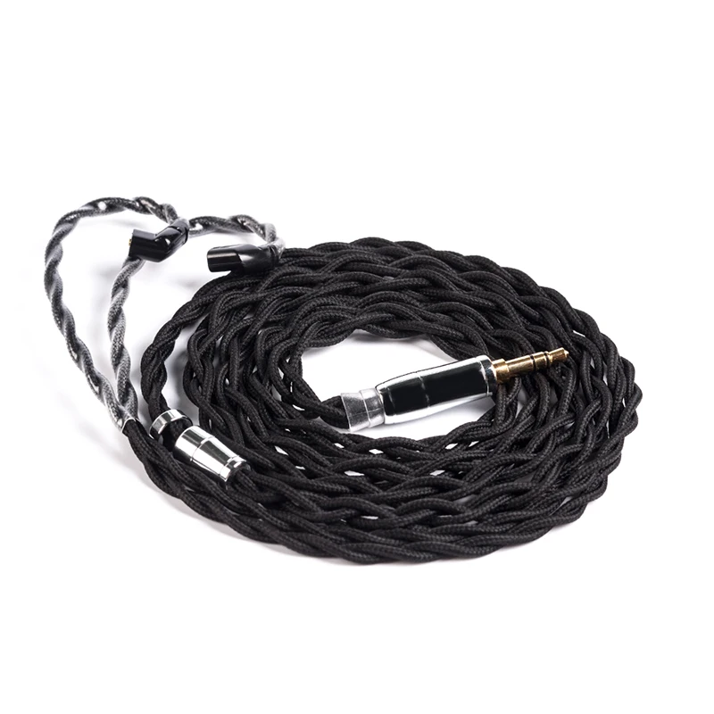 3.5 QDC KBEAR 4 ядра 7N один кристалл медный кабель 2,5/3,5/4,4 мм с MMCX/2pin/QDC TFZ для KZ ZS10 ZSN Pro ZSX BLON BL-03 V90 BA5 - Цвет: 3.5 QDC