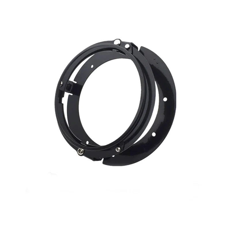 Кольцо с круглым креплением для фар 5/3/4 дюйма мотоцикла 5 75 черный/хром |