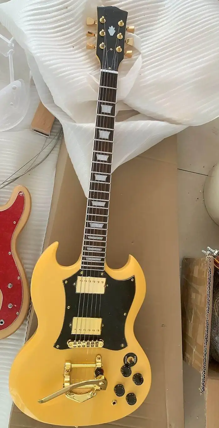 Оптовая продажа гитар на заказ электрогитара Musicman лучшее качество в фиолетовом