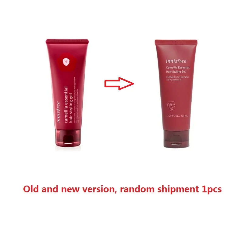 Гель для укладки волос с камелией в Корейском стиле базовый гель 100 мл средство