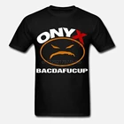 Футболка Onyx Bacdafucup Promo-классическая, в стиле хип-хоп,  011515