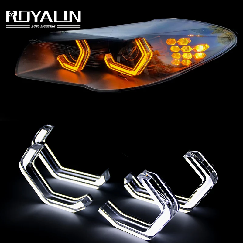 ROYALIN LED Halo M4 глазки ангела в легендарном стиле для BMW 2 3 4 5 серии F30 F32 F82 F80 (M3/M4) M5 E90 E92 |