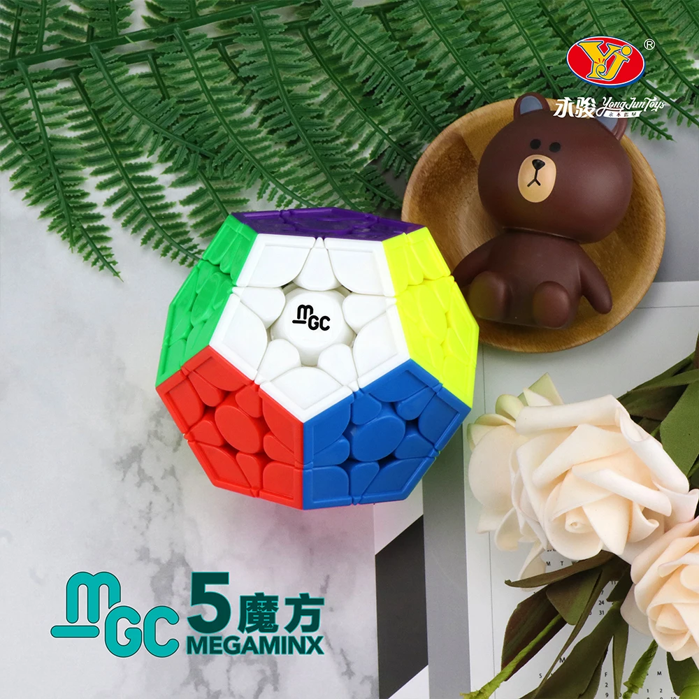 Магнитный куб megamjun YJ MGC 3x3 магический руиху наклейки без наклеек скоростной YongJun
