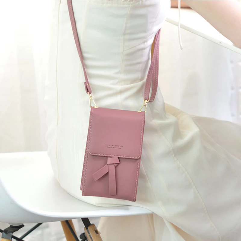 Сумка-мессенджер на ремне для женщин модный дизайнерский кошелек iPhone 11 PRO MAX X XR XS 7