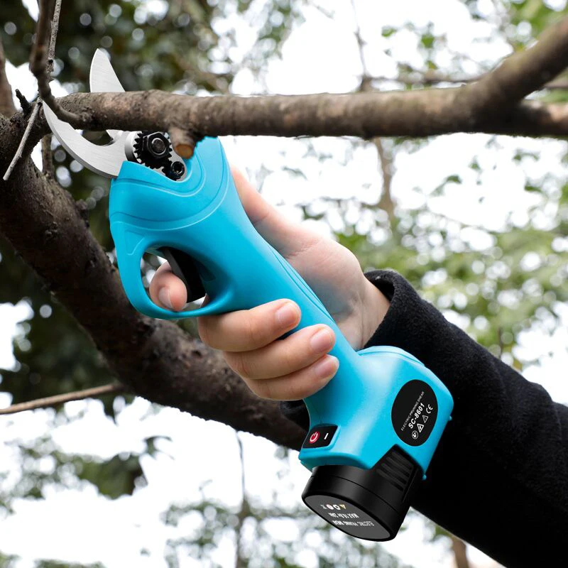 YODOO 21V Electric Pruning Shears Garden Tool Branches Tools Fruit Tree Bonsai Cutter | Инструменты