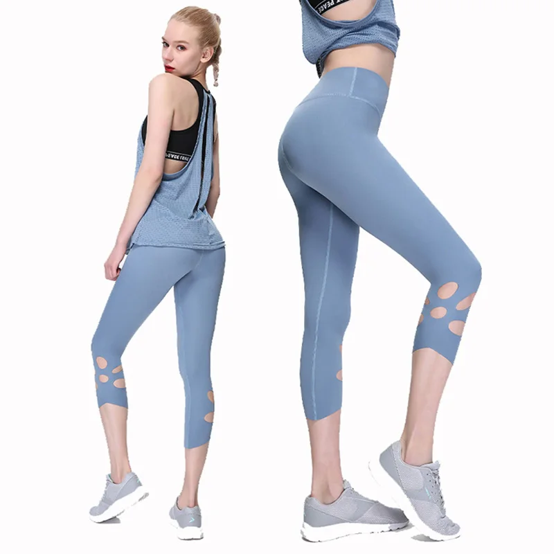 Leggings Women Sport Fitness Compressed Fashion Leggings Wholesale Qualified Yoga Leggings High Waist