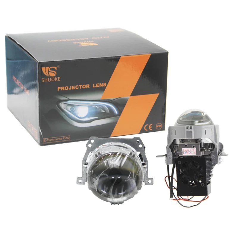 Bedehon 2 шт. 5 дюймовый Bi LED модифицированный автомобильный Lens светодиодный проектор