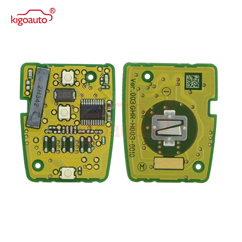 Kigoauto MLBHLIK6-1T для Honda Accord Civic CRV дистанционный ключ 2 кнопки с panic HON66 лезвие 313,8 МГц 2013